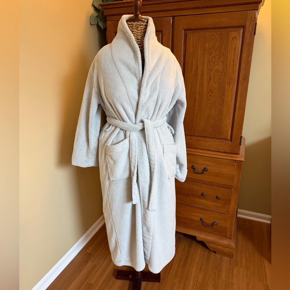 Restoration Hardware bathrobe